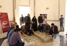 گزارش تصویری مراسم گلباران و عطر افشاني گلزار مطهر شهدا 